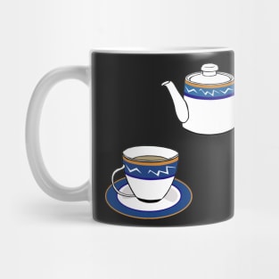 Tea Cup Print Mug